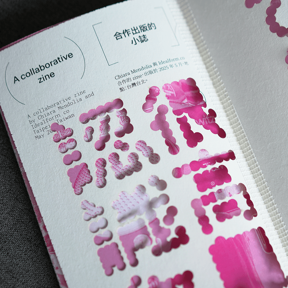 Collaborative Zine, inside zoom