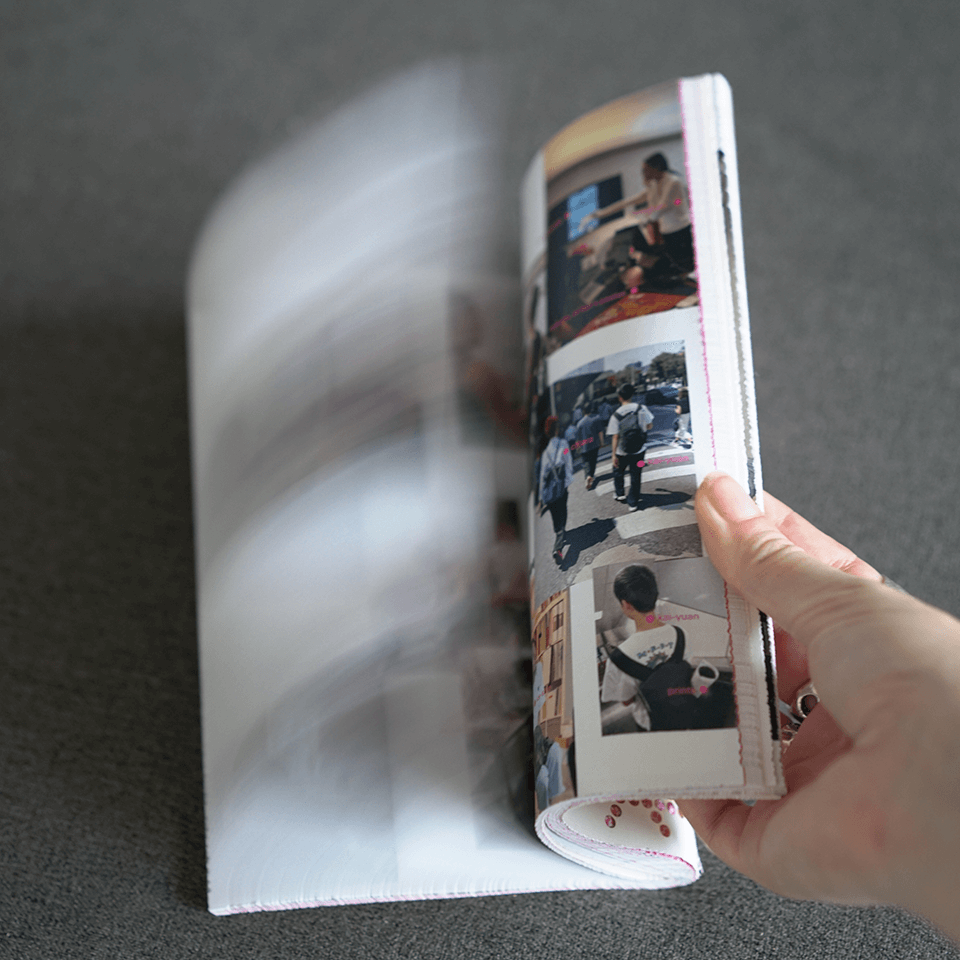 Collaborative Zine, opening